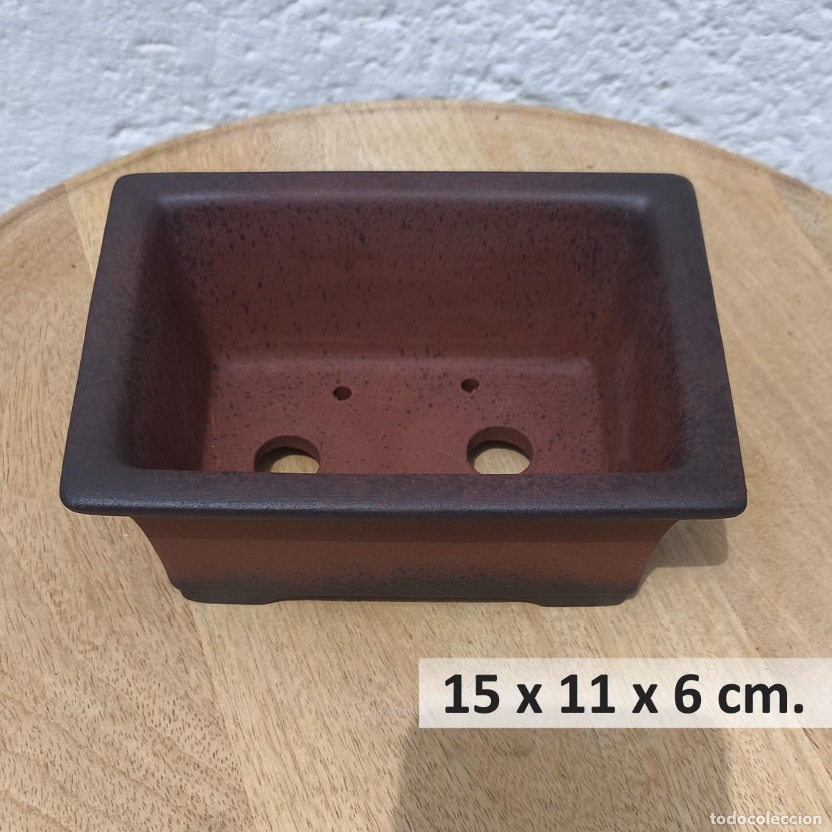 Antig&uuml;edades: Maceta Bons&aacute;i Yixing Rectangular 15 cm - Foto 2