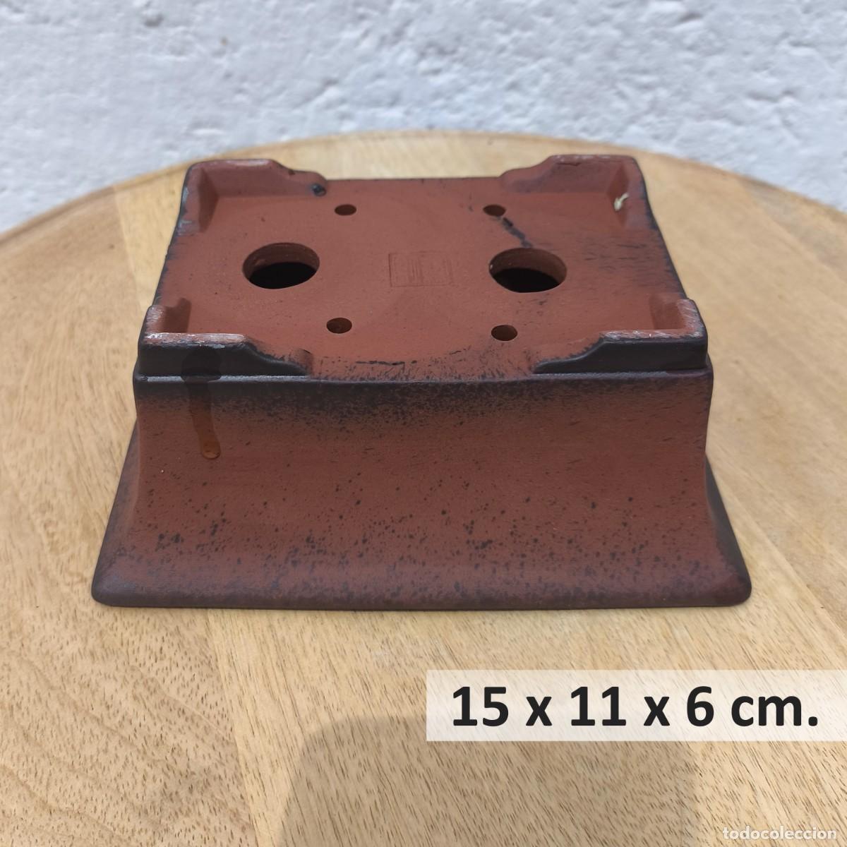 Antig&uuml;edades: Maceta Bons&aacute;i Yixing Rectangular 15 cm - Foto 3