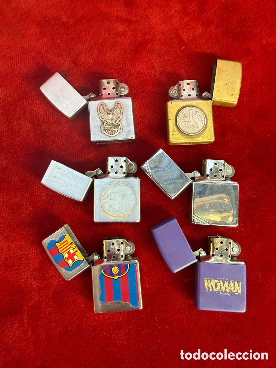 Antig&uuml;edades: Gran lote de mecheros-encendedores Zippo!