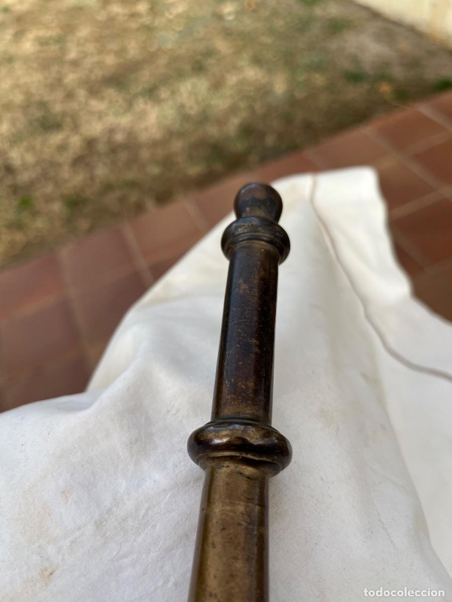 Antig&uuml;edades: Almirez bronce, siglo XIX - Foto 7