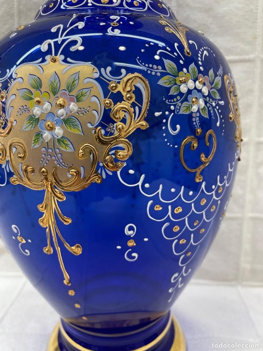 Antig&uuml;edades: JARRON CRISTAL DE MURANO - Foto 2