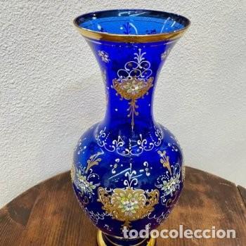 Antig&uuml;edades: JARRON CRISTAL DE MURANO - Foto 3