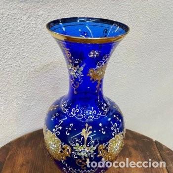 Antig&uuml;edades: JARRON CRISTAL DE MURANO - Foto 4