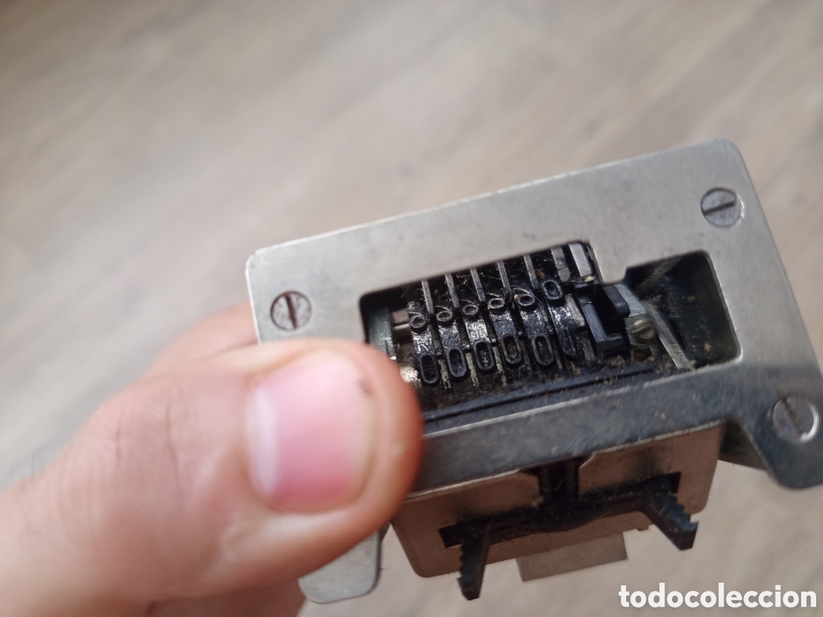 Antig&uuml;edades: Sello numerador o cu&ntilde;o - Foto 2