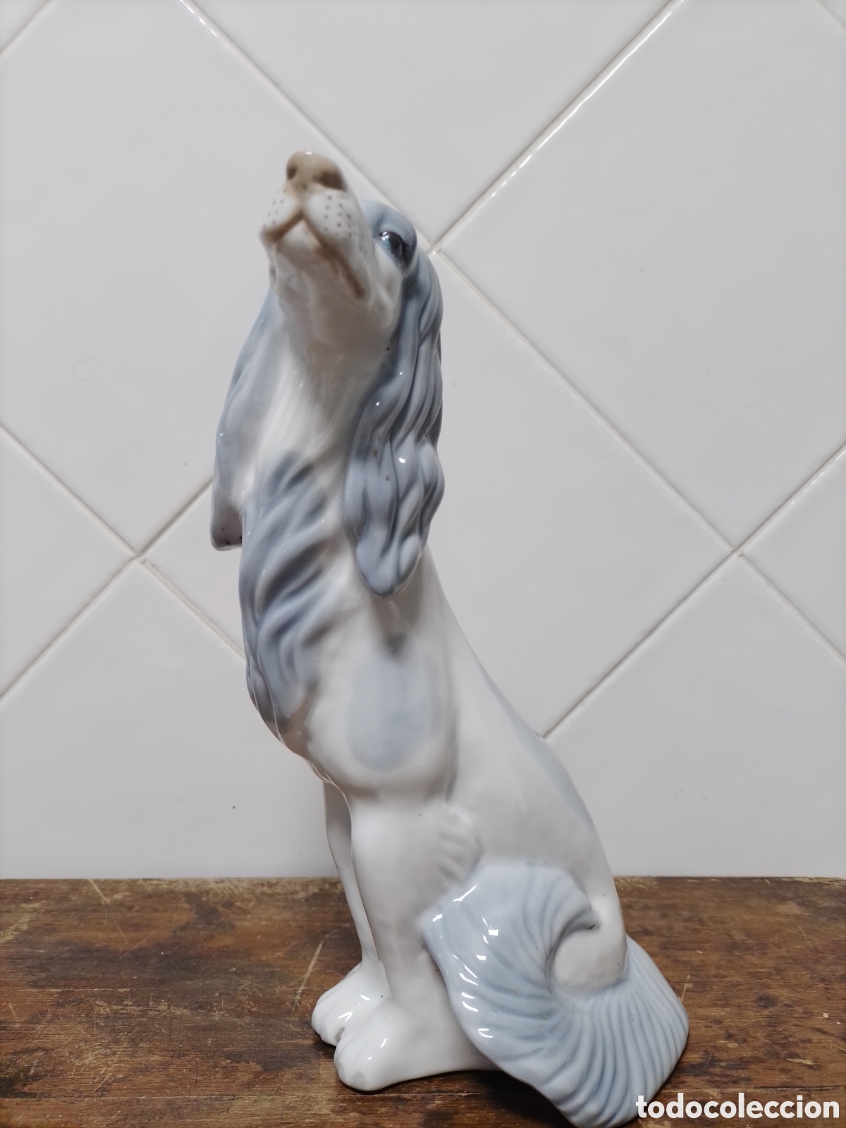 Antig&uuml;edades: Figura porcelana - TENGRA