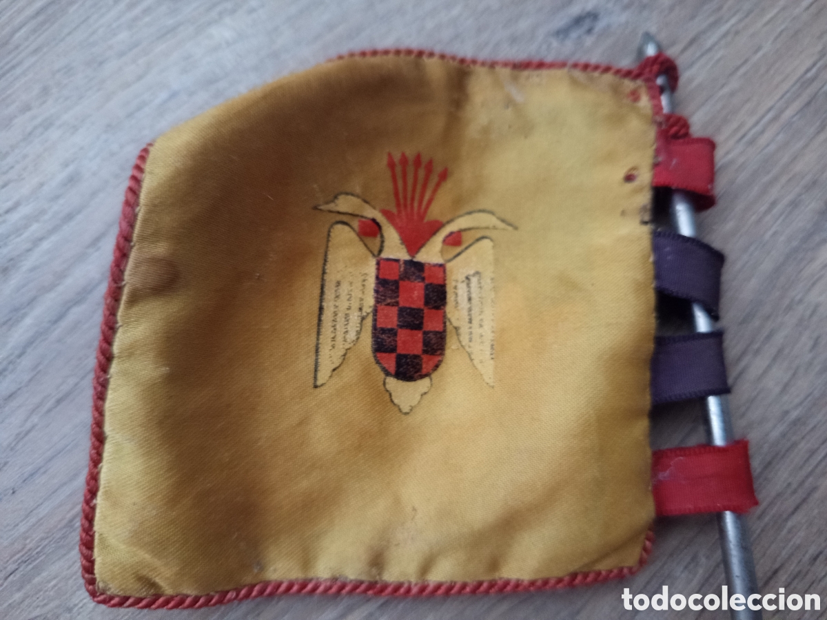 Antig&uuml;edades: Banderin sobremesa OJE - Foto 2