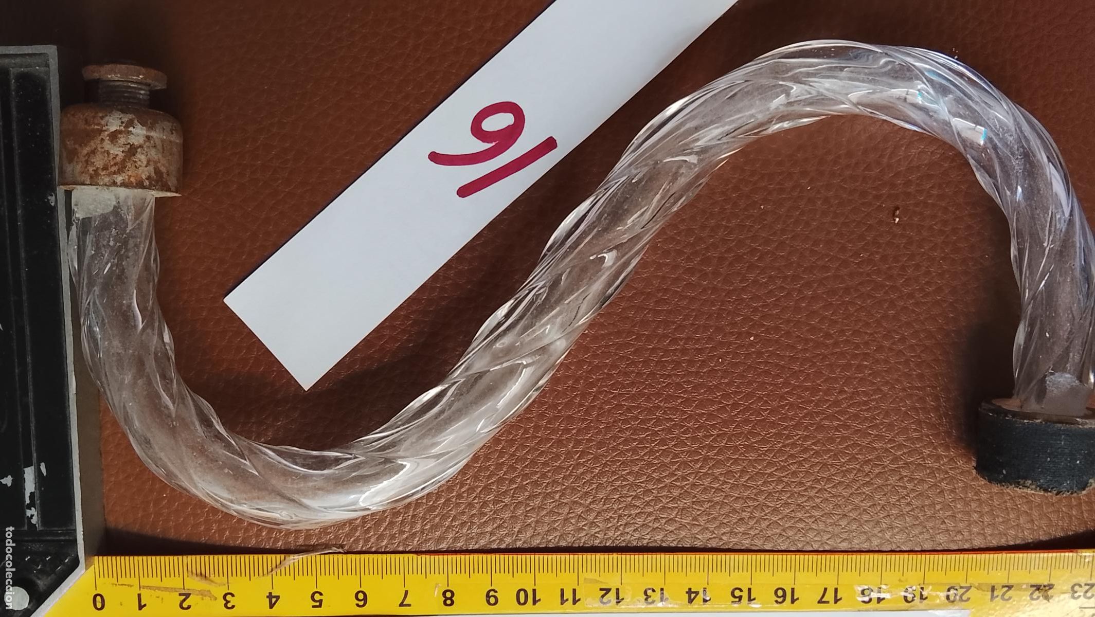 Antig&uuml;edades: Repuesto Lampara. Brazo de Lampara de Ara&ntilde;a. Cristal. el de la foto ver mas modelos mismo titulo