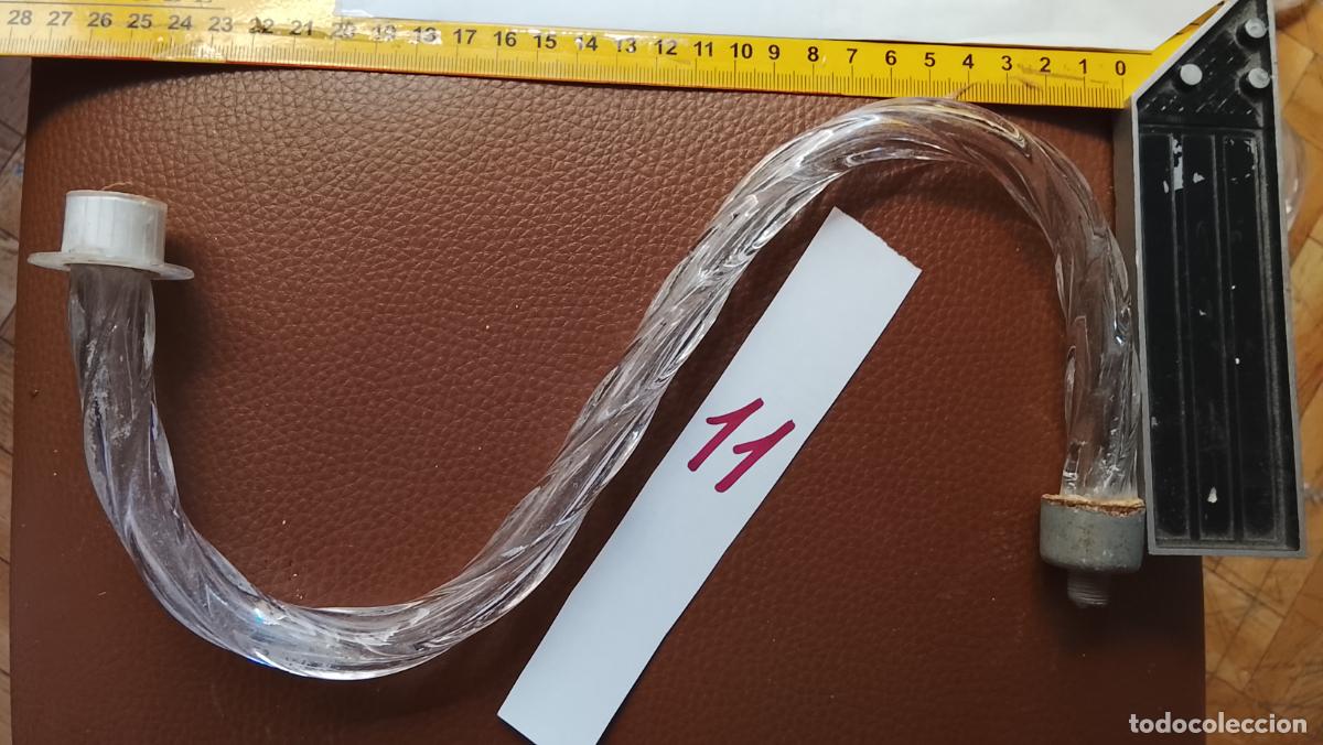 Antig&uuml;edades: Repuesto Lampara. Brazo de Lampara de Ara&ntilde;a. Cristal. el de la foto ver mas modelos mismo titulo