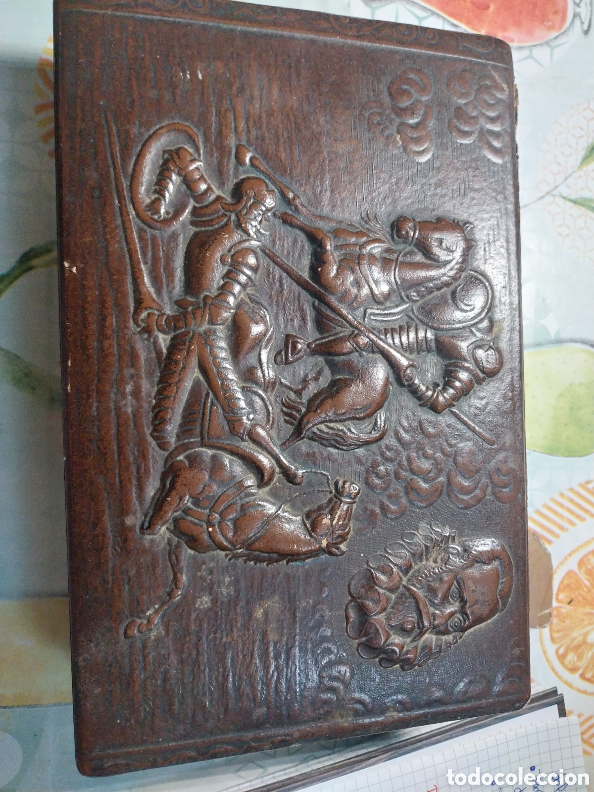 Antig&uuml;edades: Caja de puros o tabaquera vintage