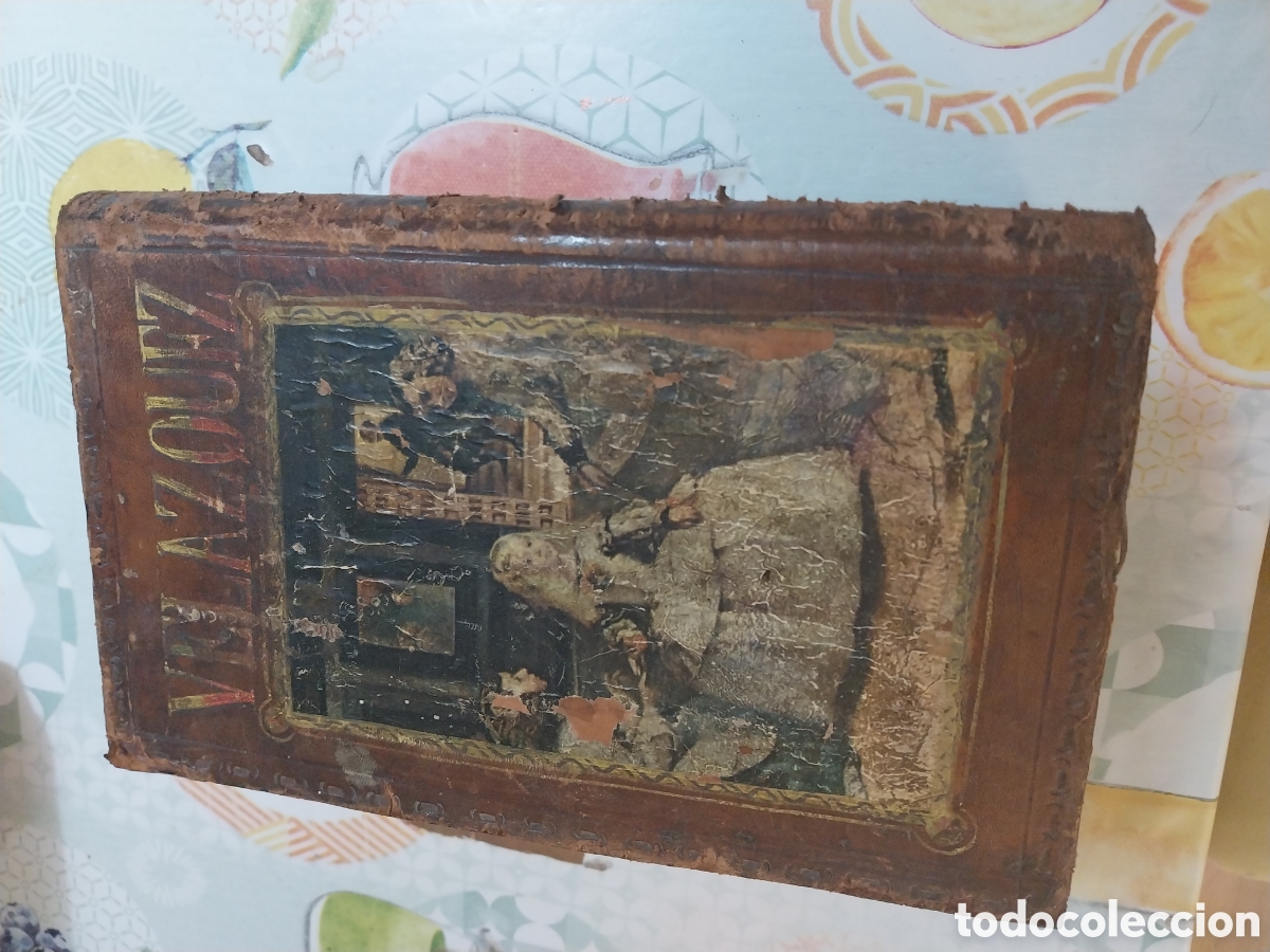 Antig&uuml;edades: Antigua caja secreta o joyero