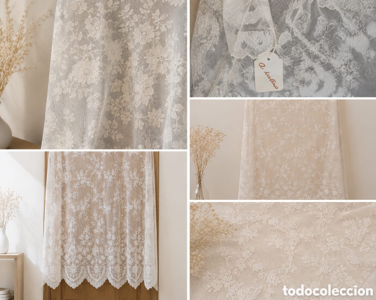 Antig&uuml;edades: Mantilla hecha a Mano - Foto 4
