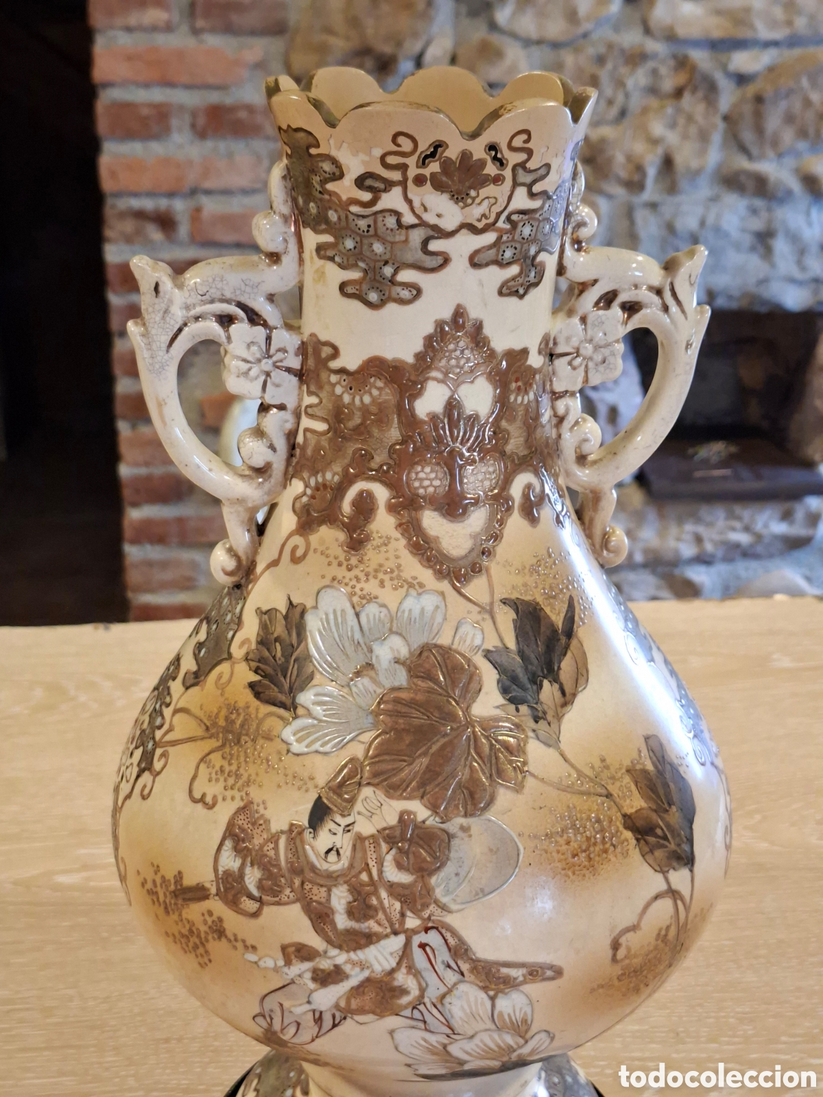 Antig&uuml;edades: Jarr&oacute;n de Satsuma del S.XVIII. - Foto 3
