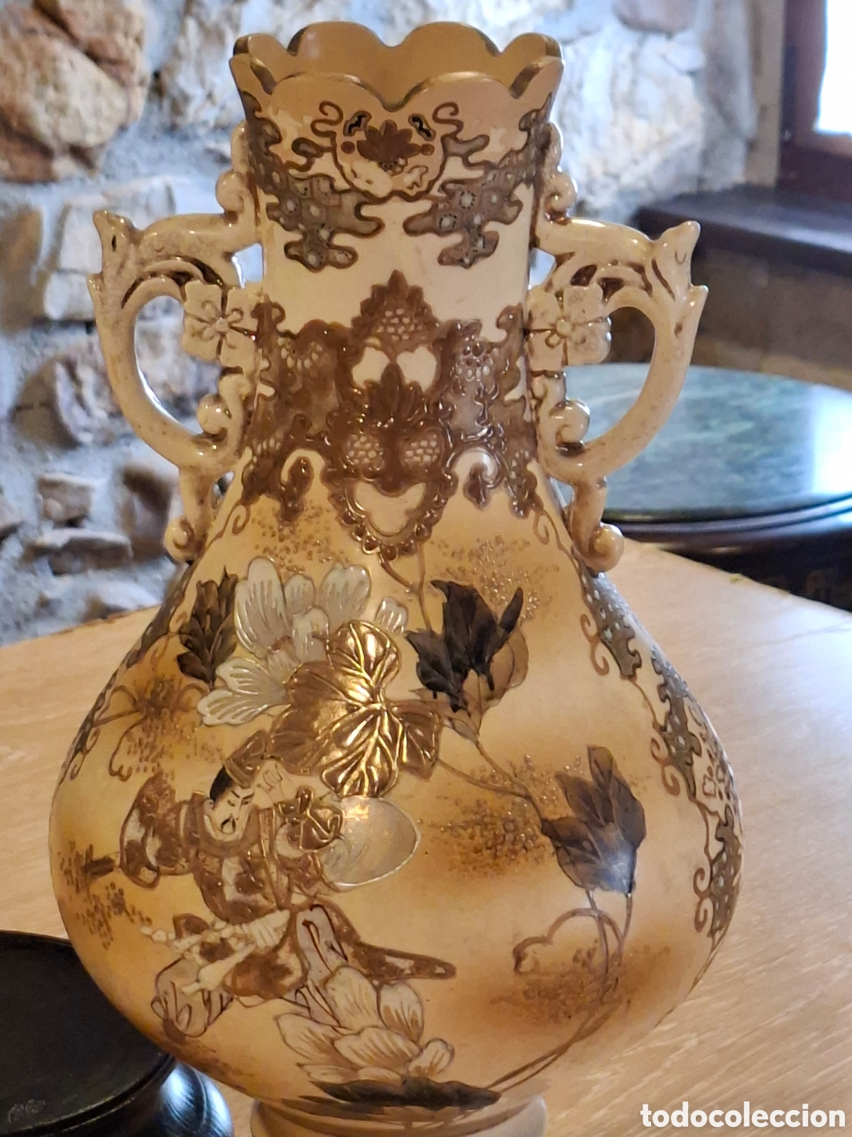 Antig&uuml;edades: Jarr&oacute;n de Satsuma del S.XVIII. - Foto 14