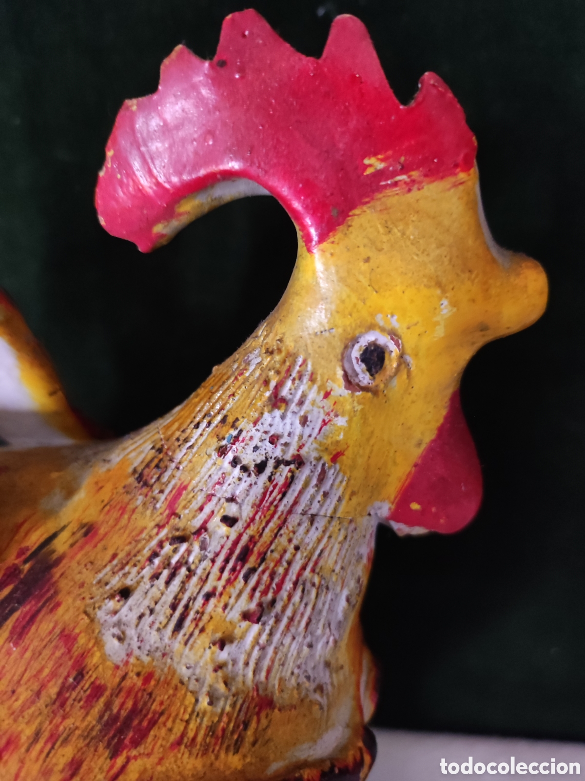 Antig&uuml;edades: Botijo forma de gallo antiguo - Foto 4