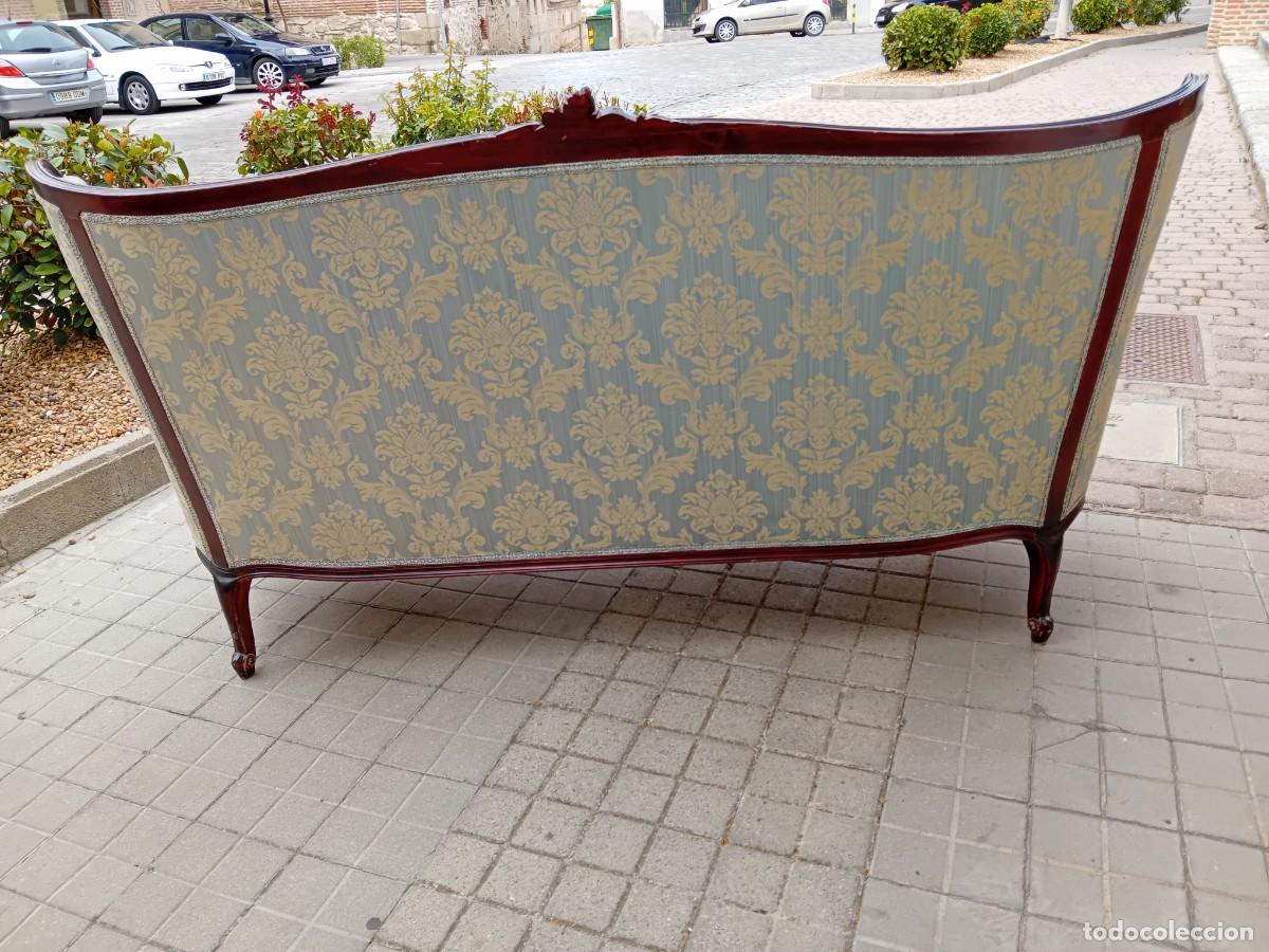 Antig&uuml;edades: Tresillo o sof&aacute; estilo Luis XVI - Foto 7