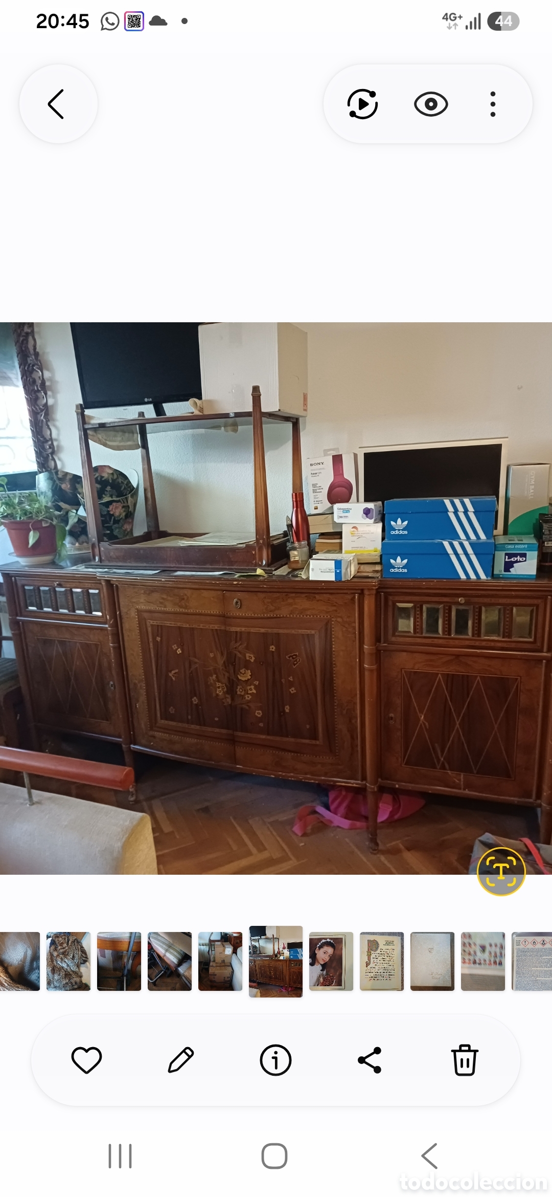 Antig&uuml;edades: Aparador Italiano comprado por 6000&euro;