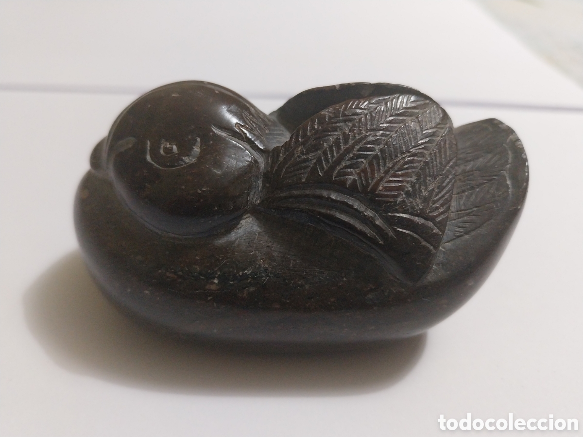 Antig&uuml;edades: Figura tallada de un pato - Foto 2