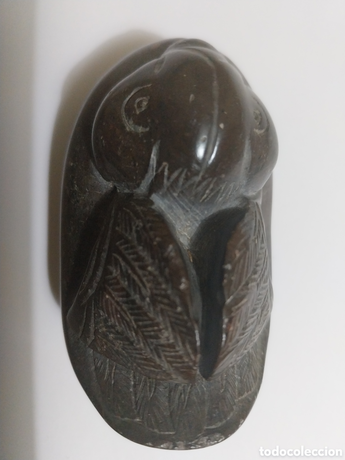 Antig&uuml;edades: Figura tallada de un pato - Foto 3