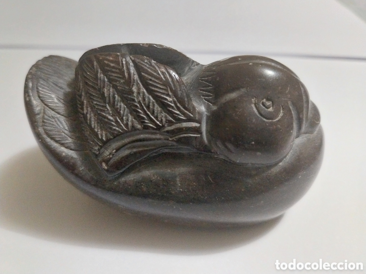 Antig&uuml;edades: Figura tallada de un pato