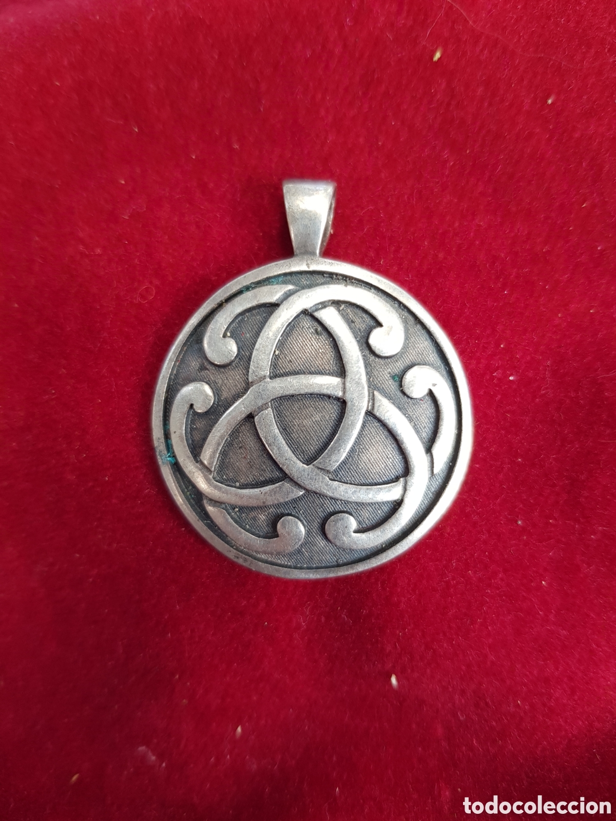 Antig&uuml;edades: ANTIGUA MEDALLA DE PLATA