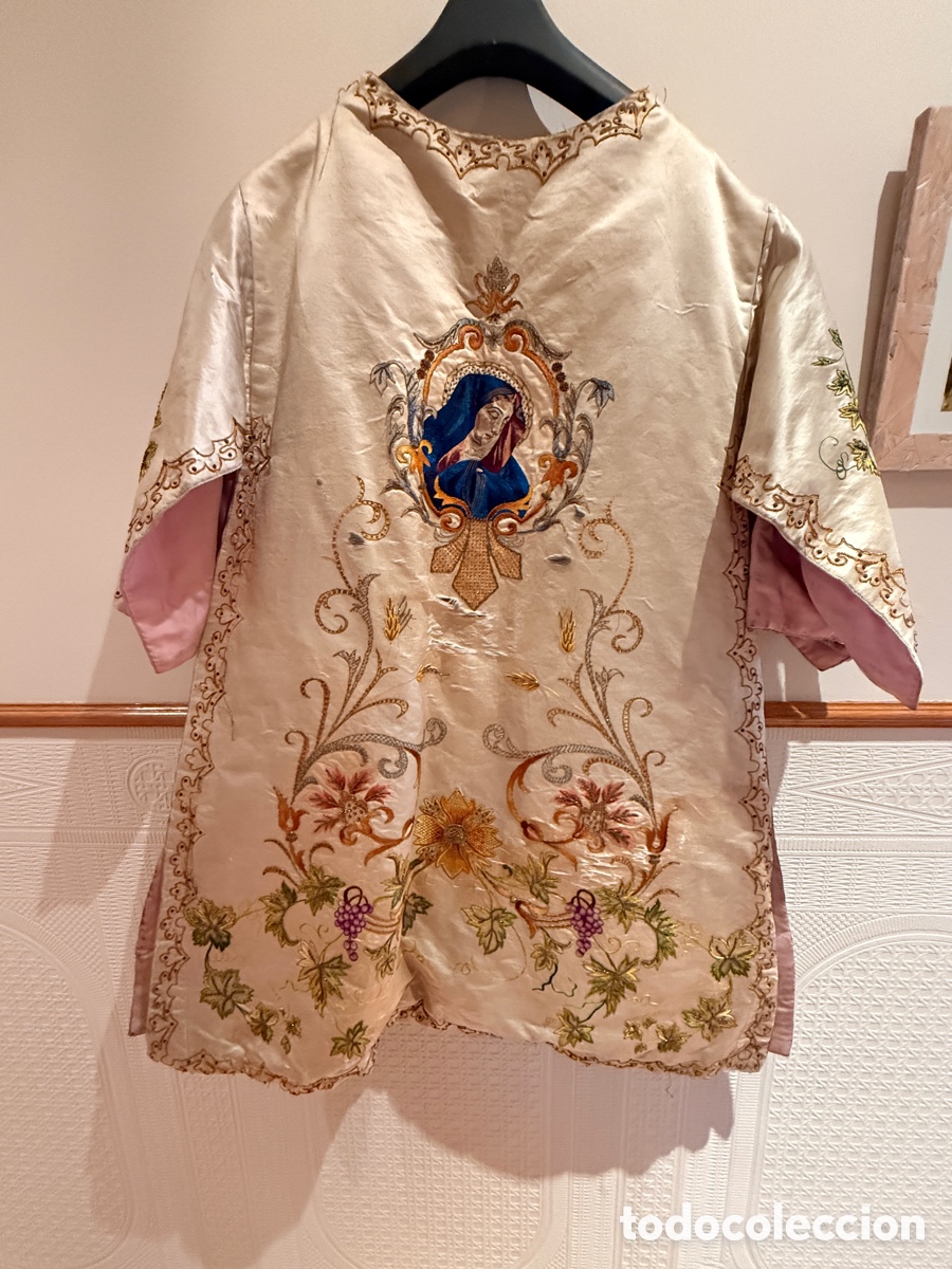 Antig&uuml;edades: Dalm&aacute;tica tunicelas lit&uacute;rgica - Foto 10