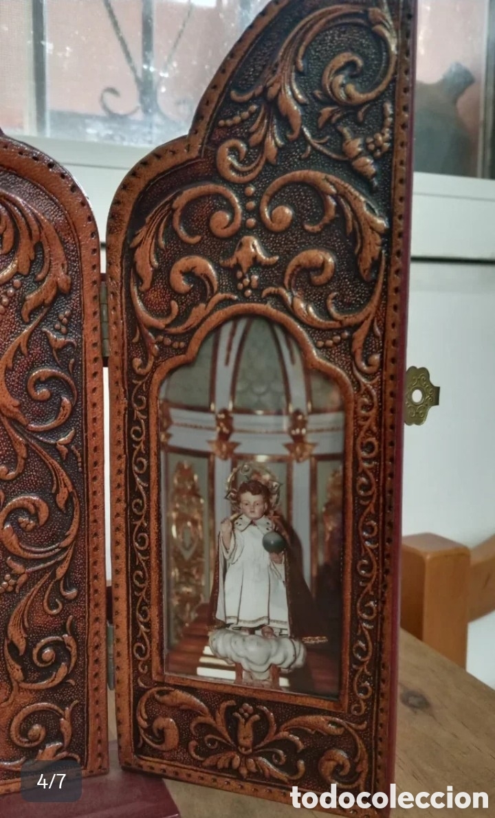 Antig&uuml;edades: Tr&iacute;ptico Virgen de la Asunci&oacute;n - Foto 3