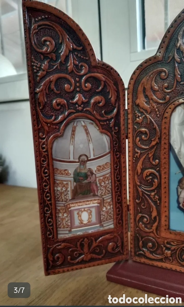 Antig&uuml;edades: Tr&iacute;ptico Virgen de la Asunci&oacute;n - Foto 4