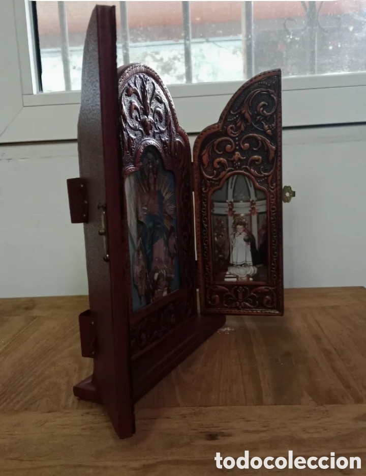 Antig&uuml;edades: Tr&iacute;ptico Virgen de la Asunci&oacute;n - Foto 5