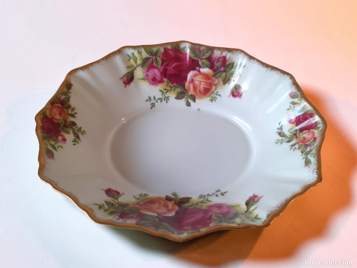 Antiques: Peque&ntilde;a bandeja Royal Albert Old Country Roses