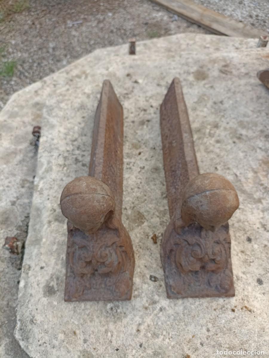 Antig&uuml;edades: Morillos de chimenea, s&iacute;glo XIX - Foto 2