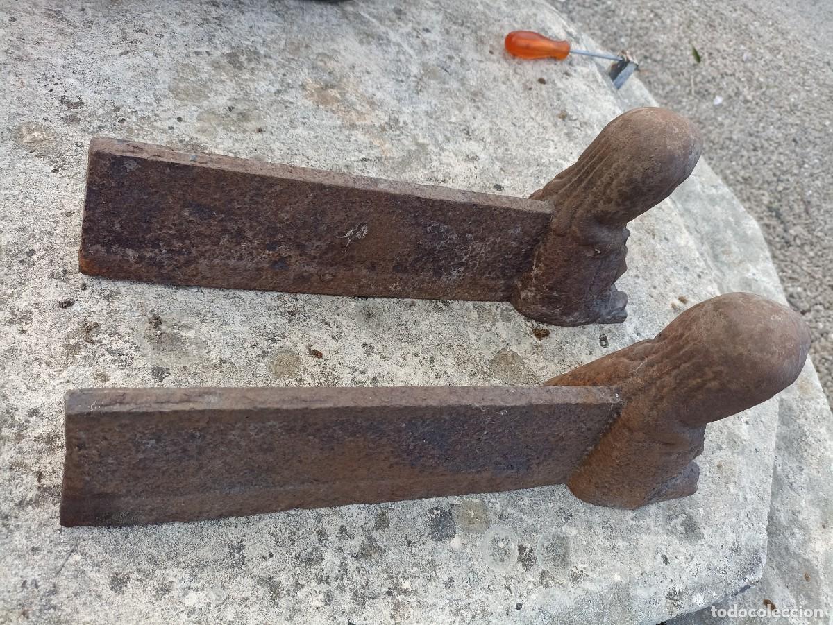 Antig&uuml;edades: Morillos de chimenea, s&iacute;glo XIX - Foto 3