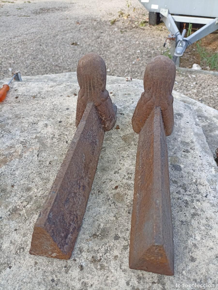 Antig&uuml;edades: Morillos de chimenea, s&iacute;glo XIX - Foto 4