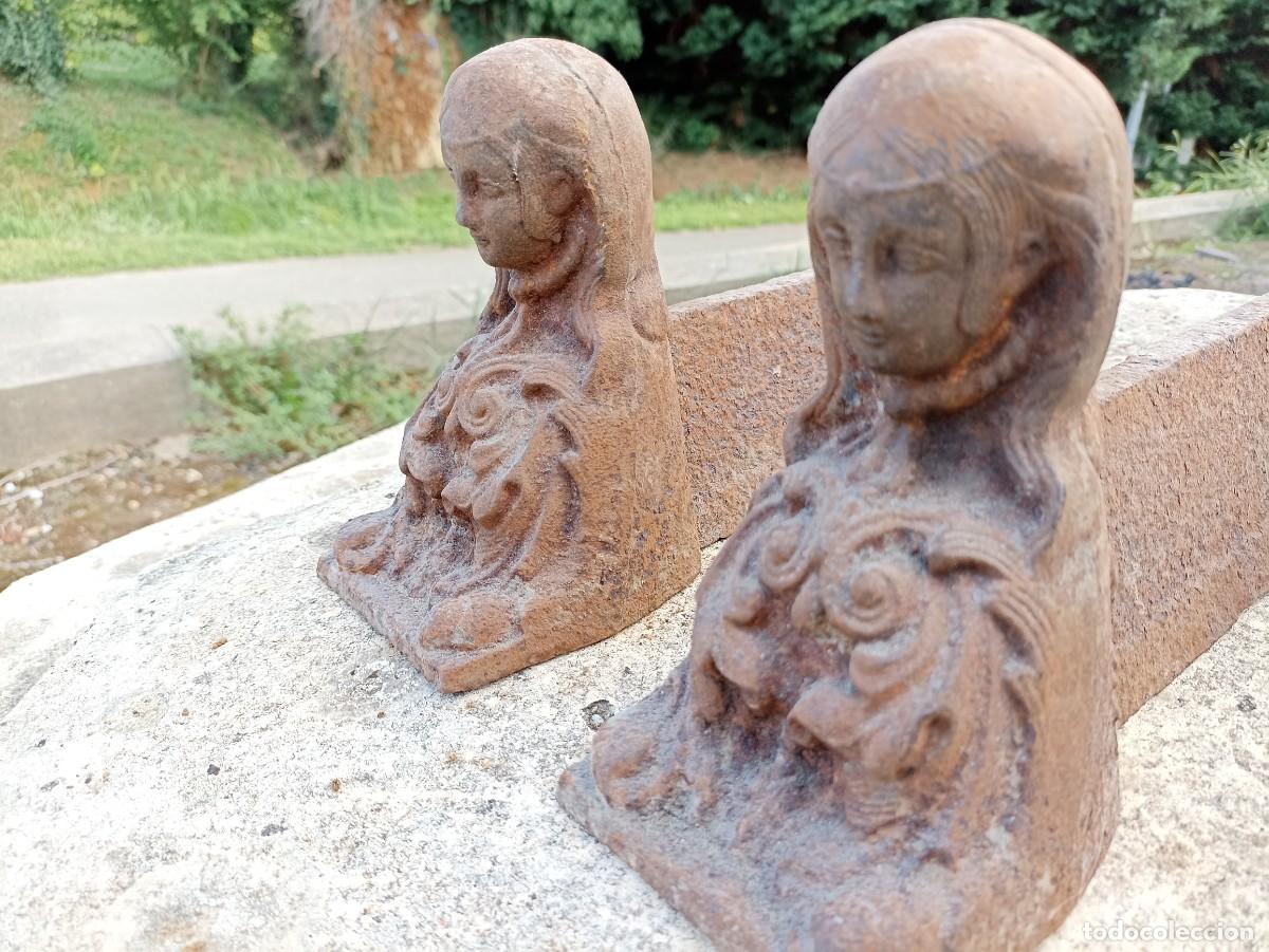 Antig&uuml;edades: Morillos de chimenea, s&iacute;glo XIX - Foto 6