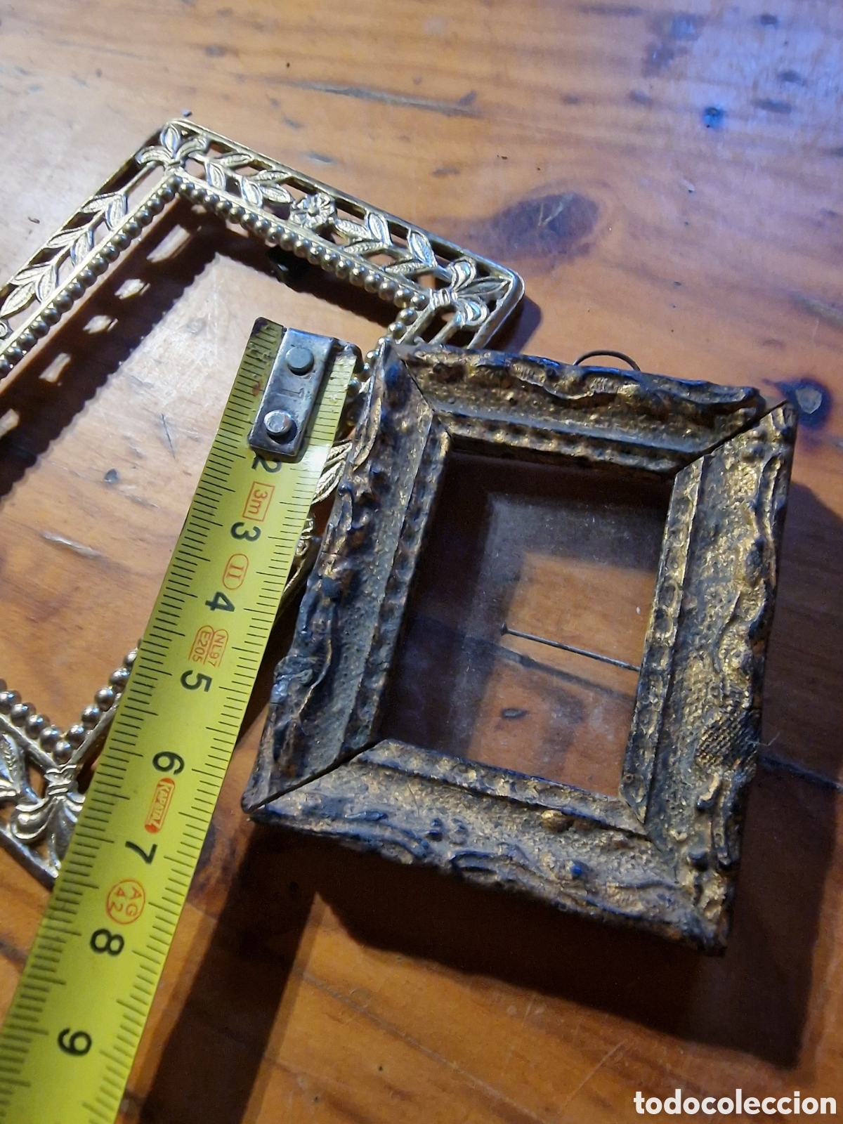 Antig&uuml;edades: Antiguos marcos,madera,metal dorado,ver medidas
