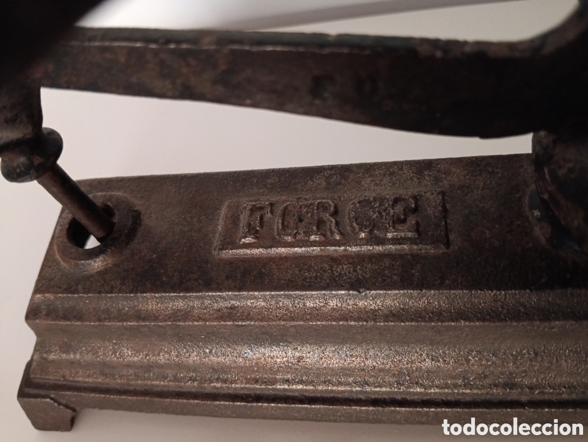 Antig&uuml;edades: Balanza bronce con pesas - Foto 4