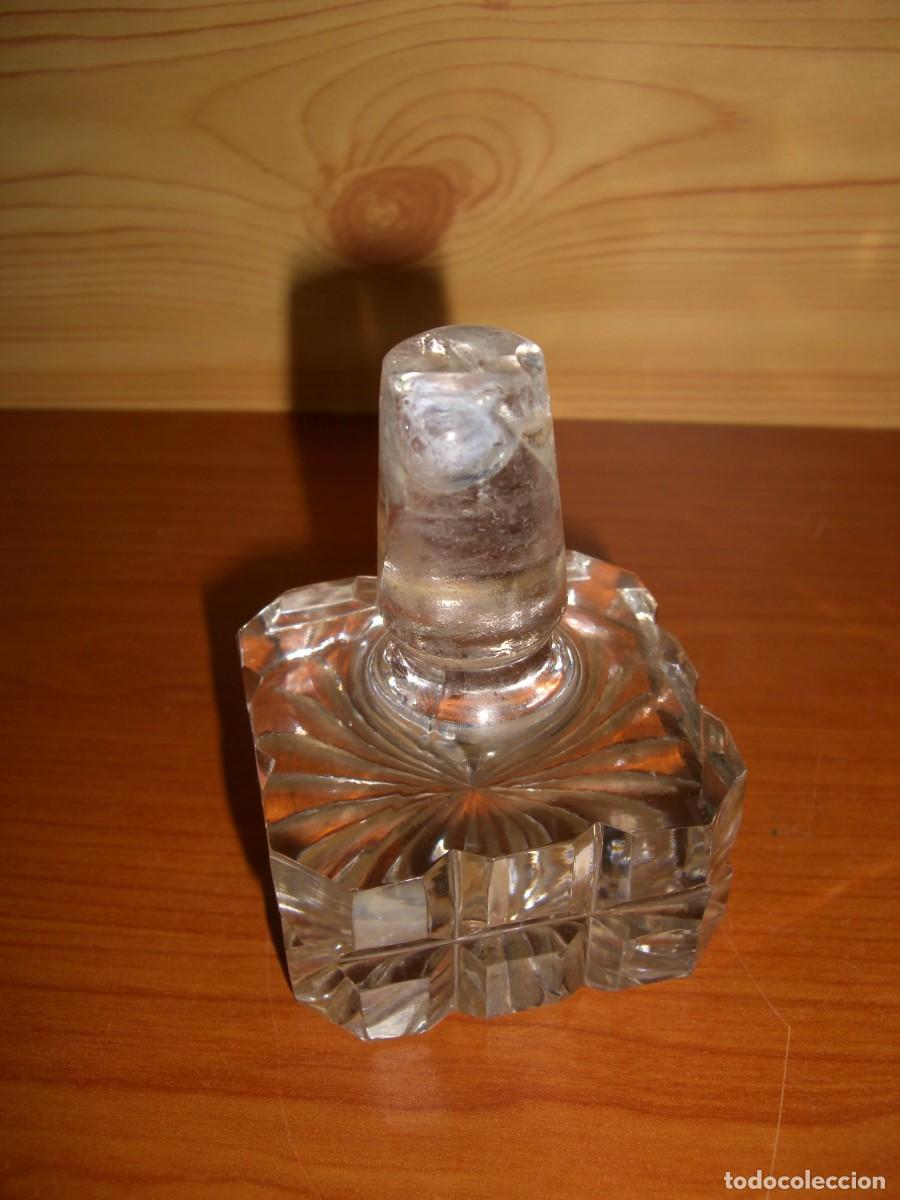 Antig&uuml;edades: BOTELLA LICORERA CRISTAL Y PLATA - Foto 5