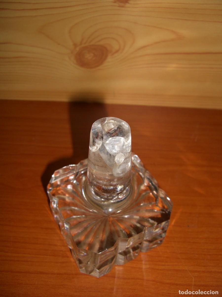 Antig&uuml;edades: BOTELLA LICORERA CRISTAL Y PLATA - Foto 6