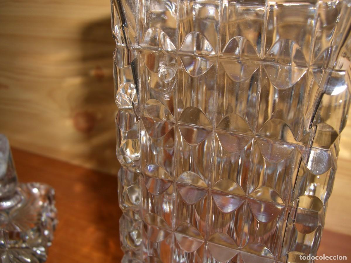 Antig&uuml;edades: BOTELLA LICORERA CRISTAL Y PLATA - Foto 9