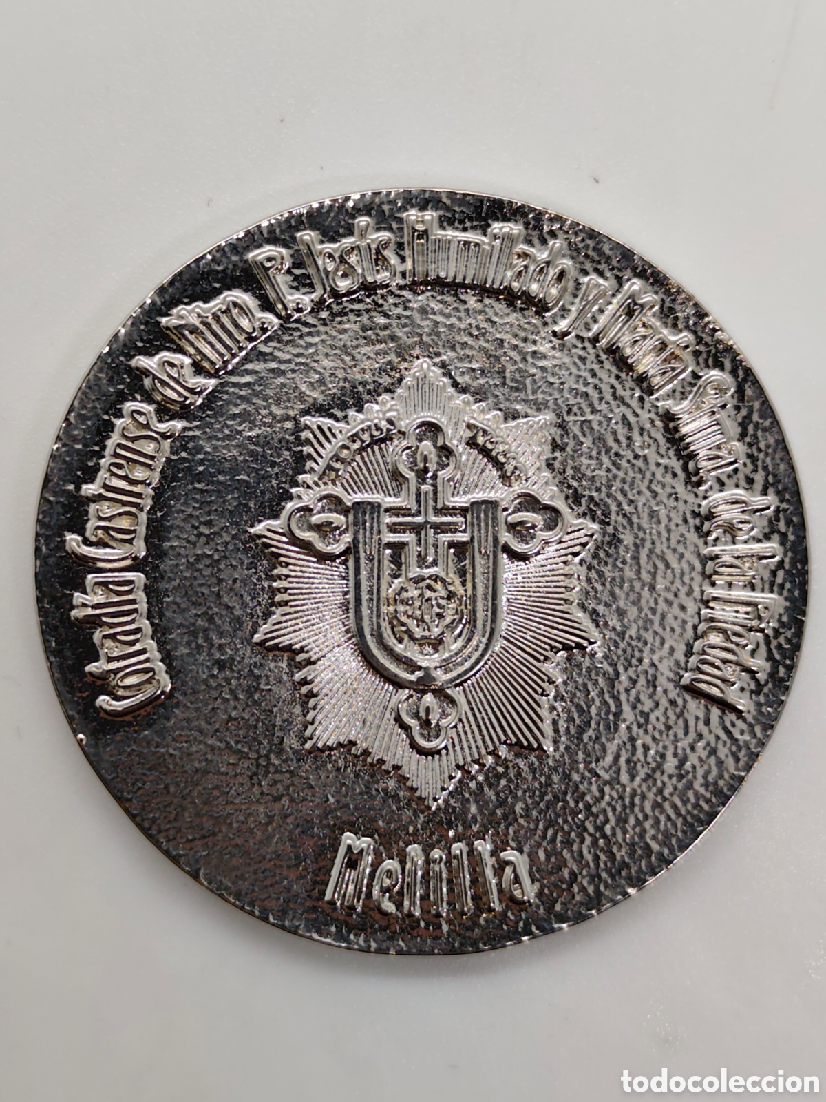 Antig&uuml;edades: Medalla Religiosa Aniversario Melilla