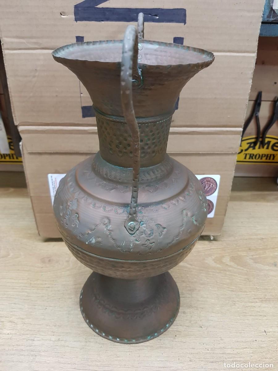 Antig&uuml;edades: ANTIGUO JARRON DE COBRE - Foto 7