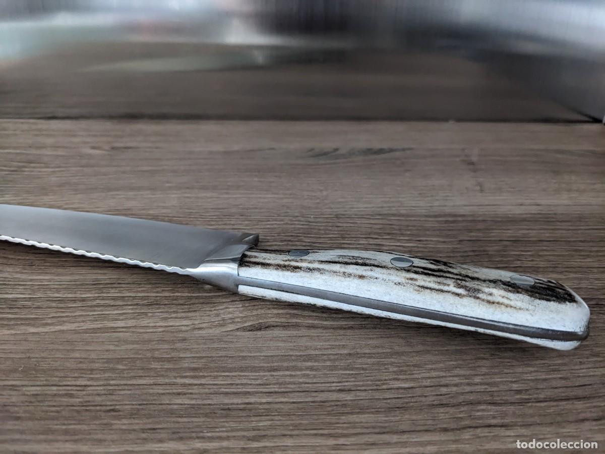 Antig&uuml;edades: Cuchillo de Chef. Cocina. Toledo. Hand made - Foto 2