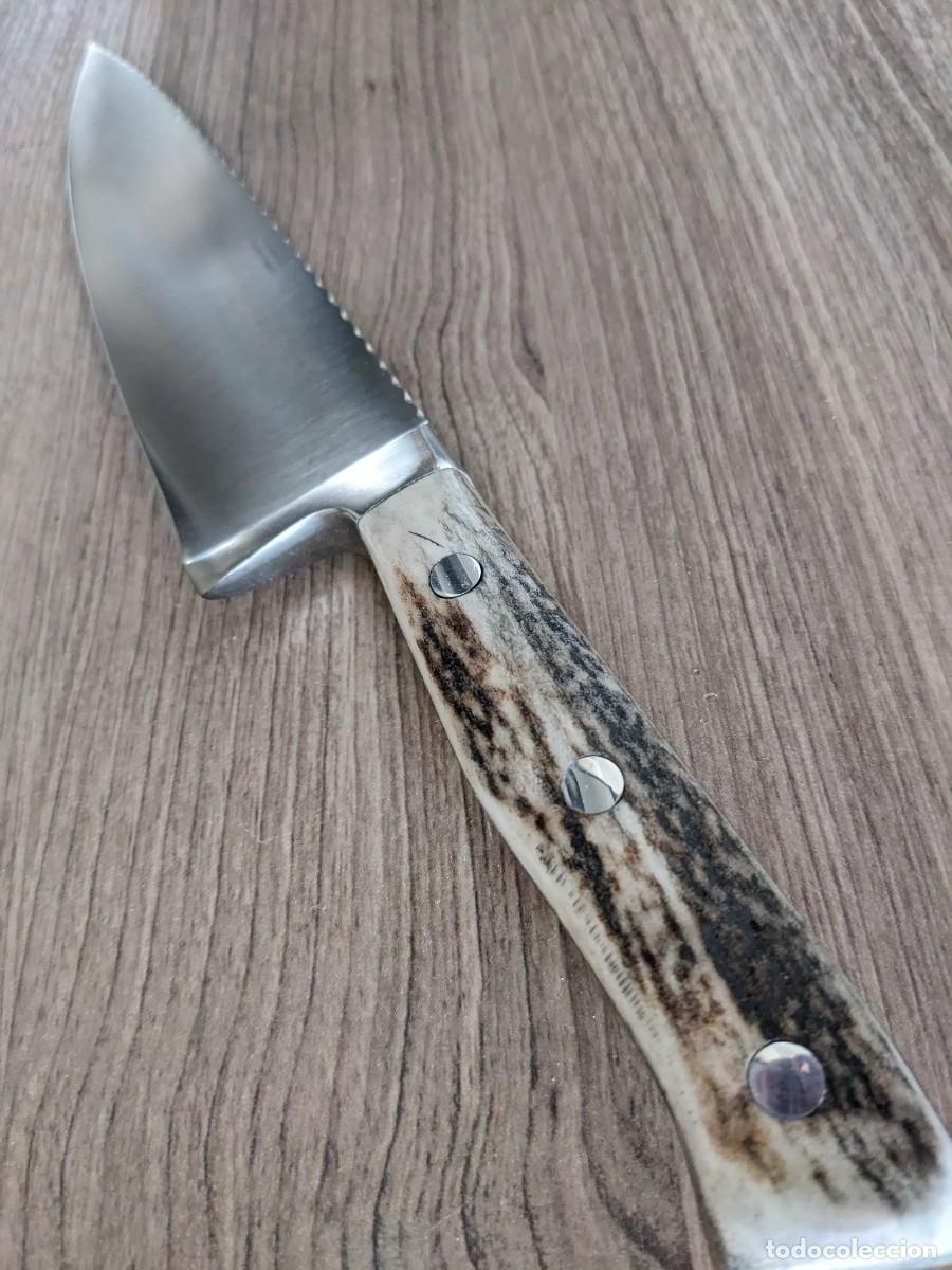 Antig&uuml;edades: Cuchillo de Chef. Cocina. Toledo. Hand made - Foto 6