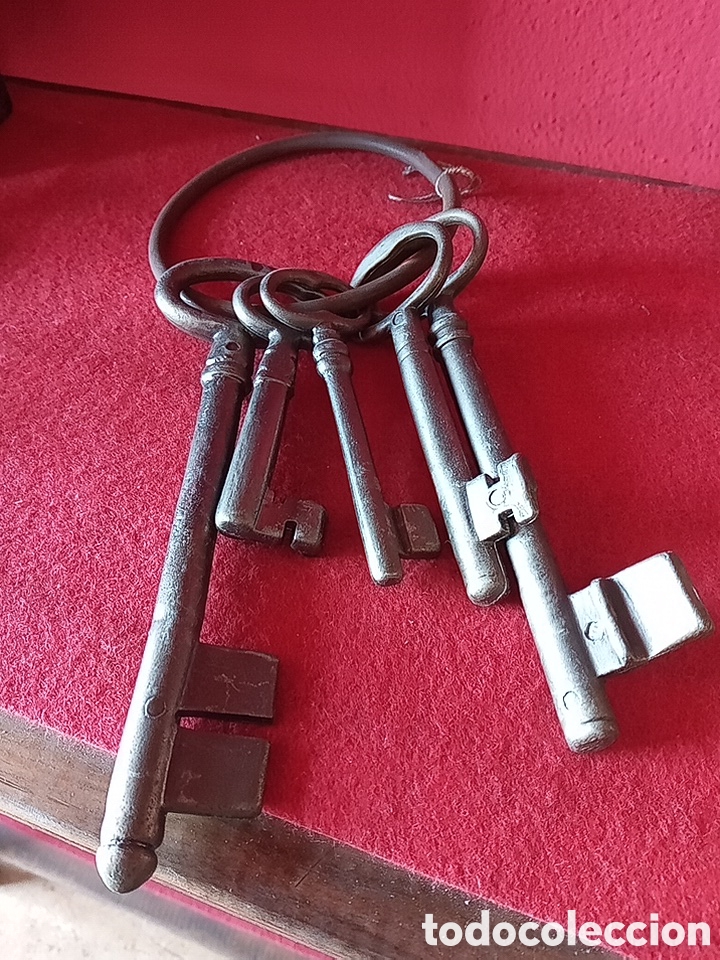 Antig&uuml;edades: JUEGO DE LLAVES ANTIGUAS - Foto 2