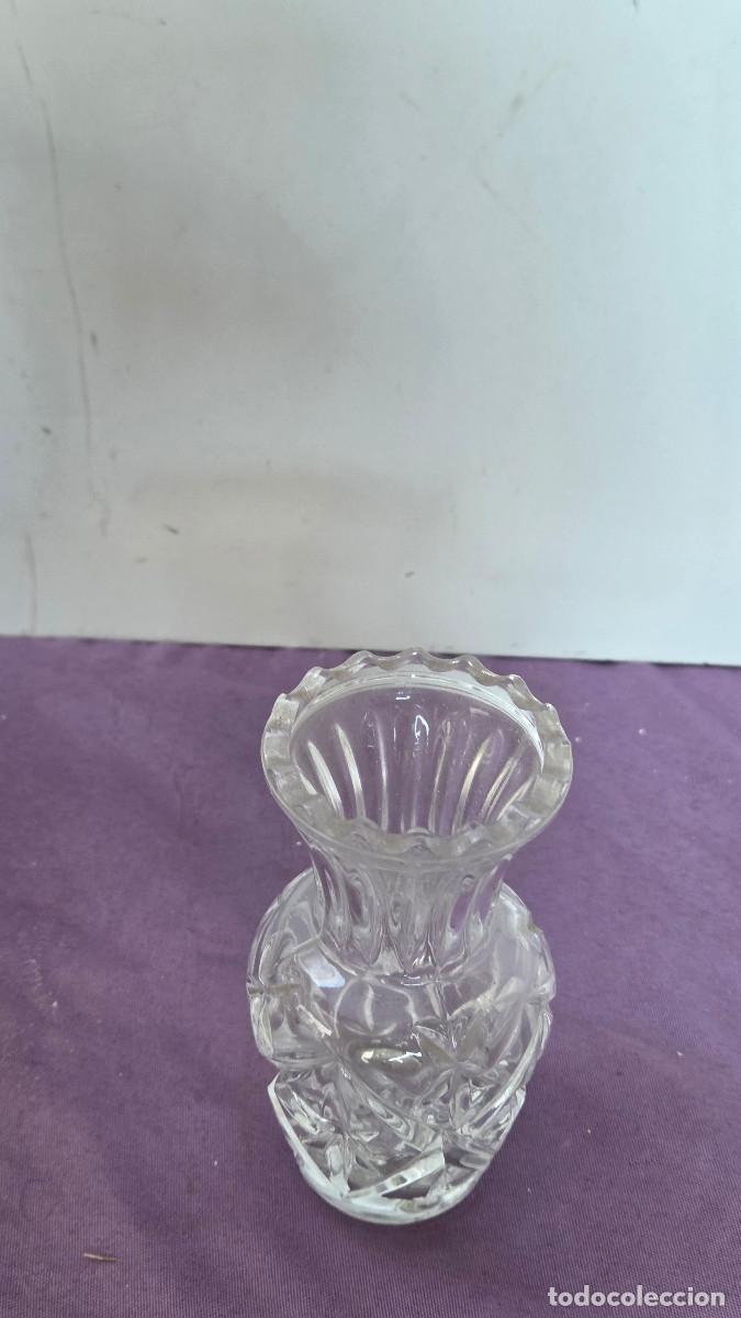 Antig&uuml;edades: jarron de cristal peque&ntilde;os