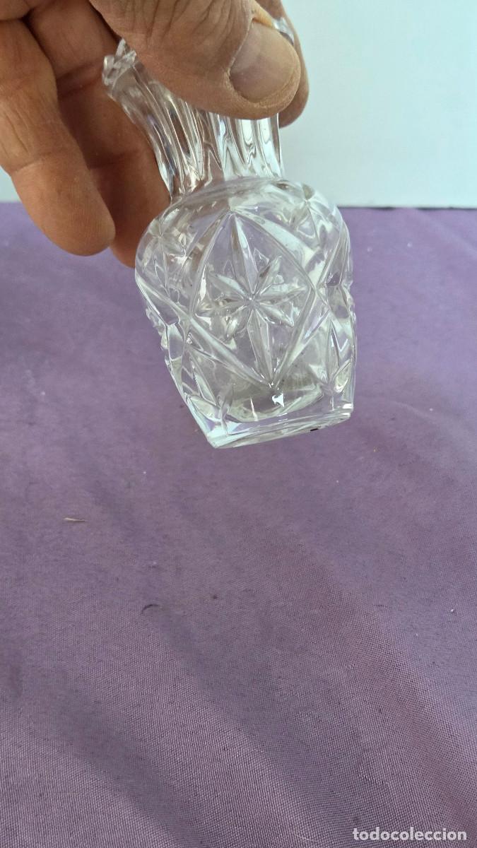 Antig&uuml;edades: jarron de cristal peque&ntilde;os - Foto 4