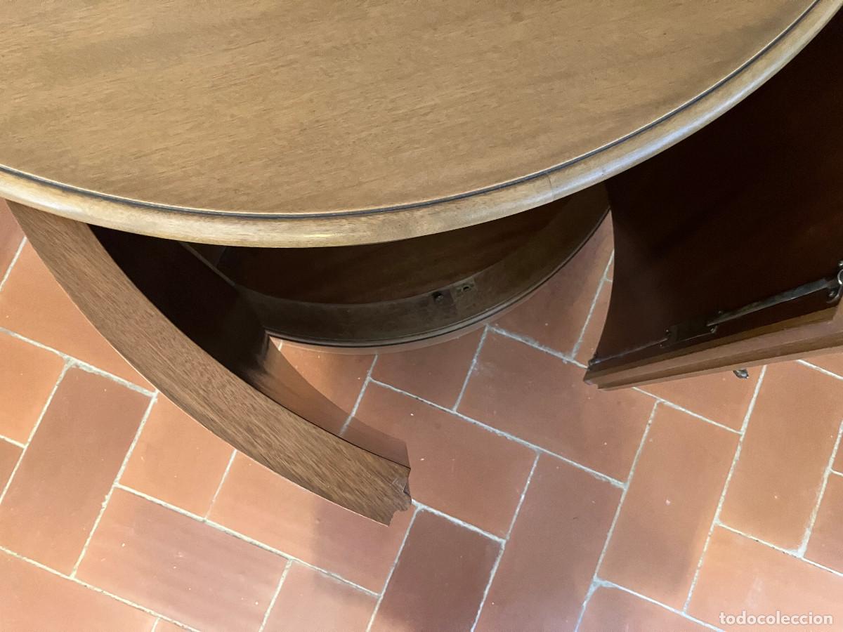Antig&uuml;edades: Comoda esquinera redondeada de madera - Foto 6