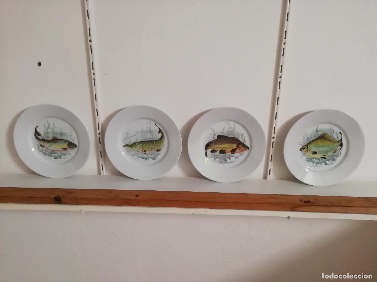 Antig&uuml;edades: Platos de porcelana de Limoges