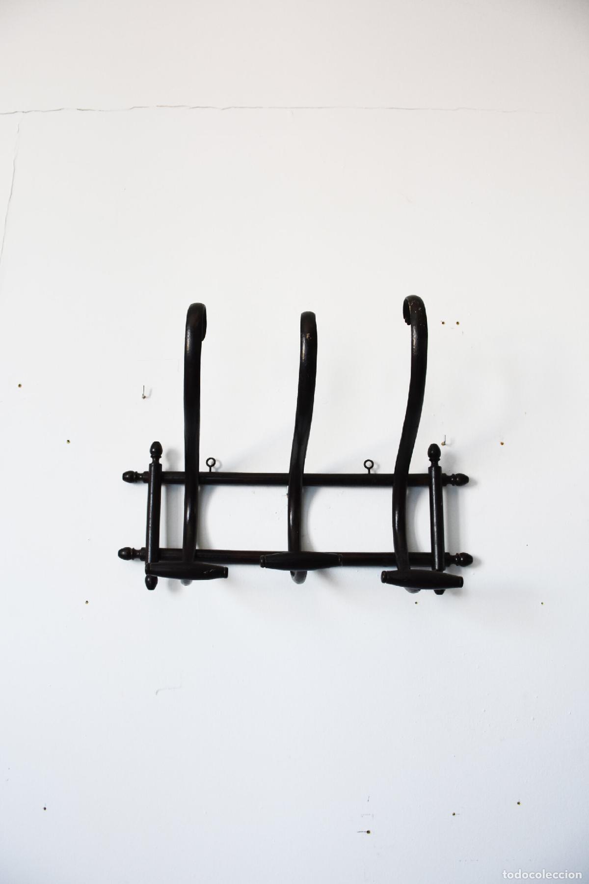 Antiquit&auml;ten: Perchero de pared estilo Thonet