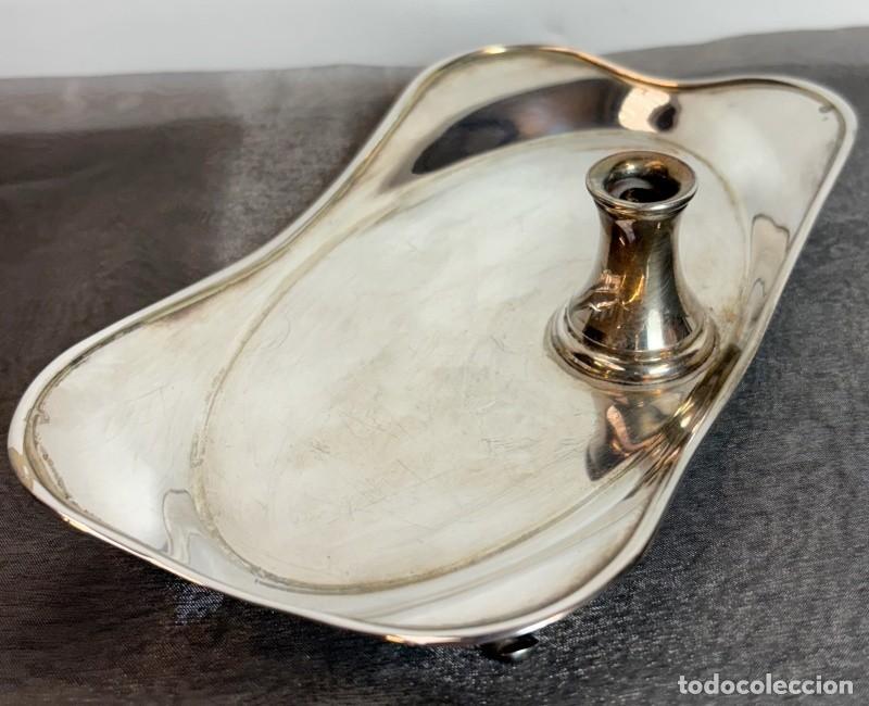 Antig&uuml;edades: Escritorio y Pluma, Plata de Ley - Foto 7