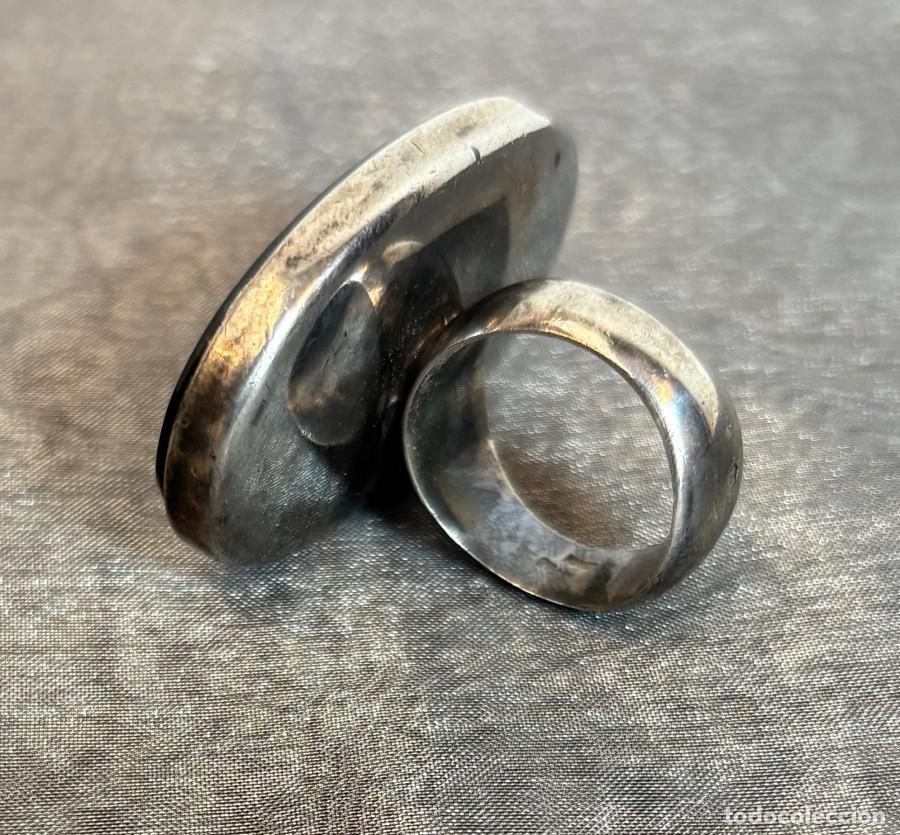 Antig&uuml;edades: Anillo de Plata y Oxidiana - Foto 5